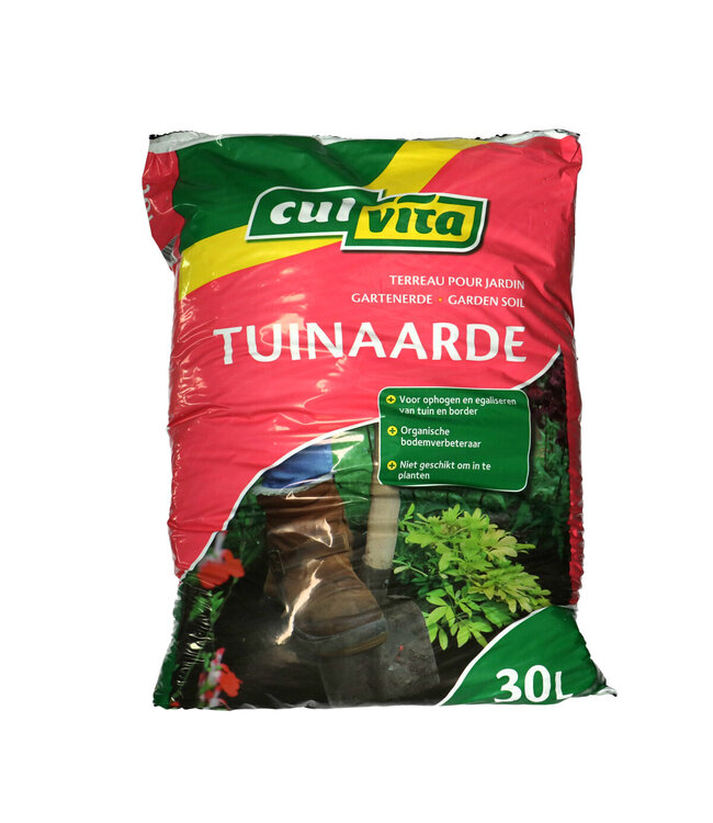 Bodemverzorging Bemeste Tuinaarde | Inhoud 30 liter | Per stuk te bestellen