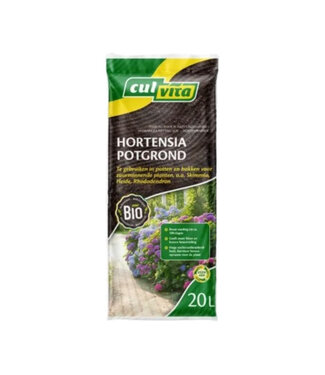 4A Entretien du sol Terreau biologique pour hortensias | Contenu 20 litres | Par pièce