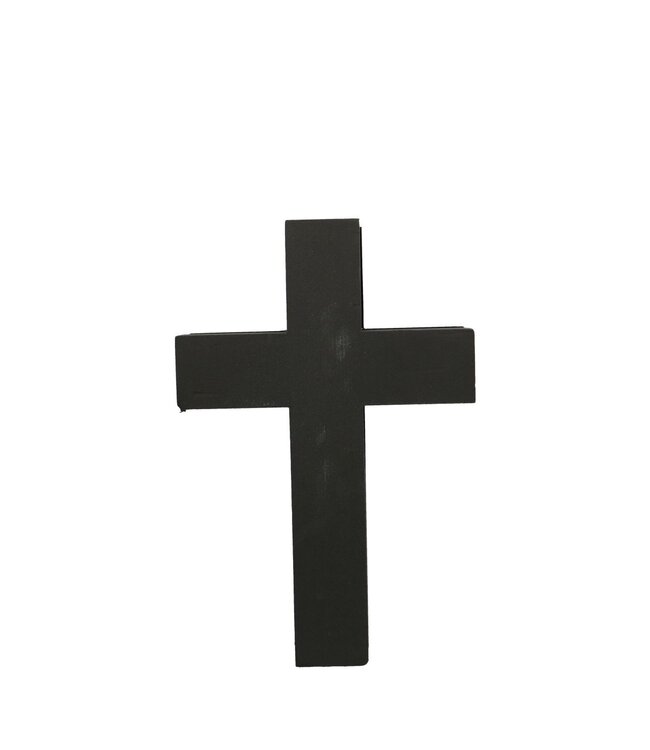Croix Oasis Eychenne noire | Longueur 60 centimètres | À commander par 2 pièces