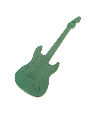 4A Guitare en mousse florale verte Oasis | Dimensions 97 x 32 centimètres | Par pièce