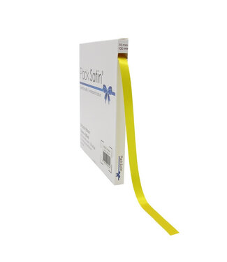 4A Yellow satin ribbon | Width 10 millimetres | Length 100 metres | Per piece