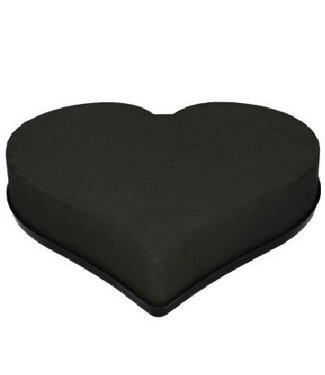 4A Black Oasis Eychenne heart | Length 50 centimetres | Per 2 pieces
