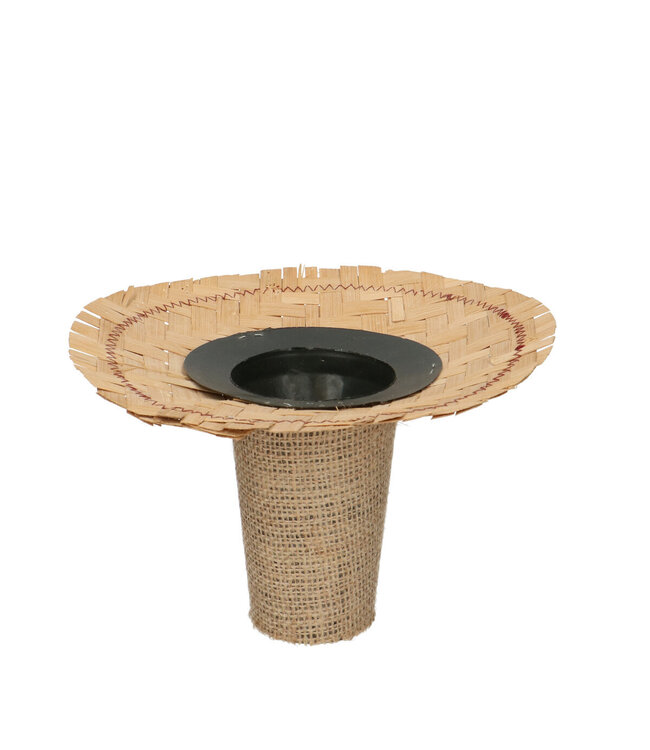 Natural bouquet holder Jute bamboo | Size 20 x 12 centimetres | Available to order in sets of 10