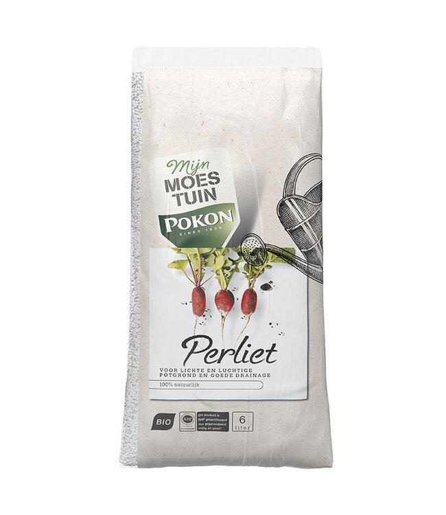 Bodemverzorging Pokon Moestuin Perliet | Inhoud 6 liter |  Per stuk