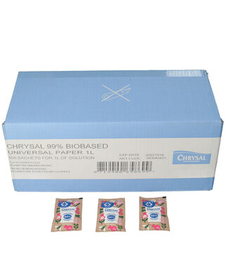 4A Care Chrysal Biobased Flower Food | Contents 500 sachets | Per piece