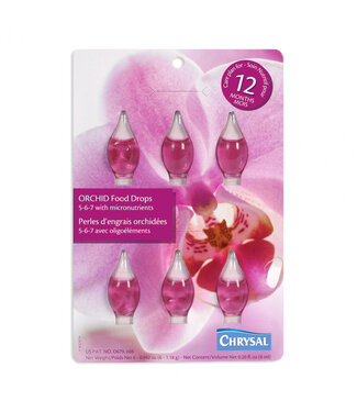 4A Pflege Chrysal Orchidee Food Drops | Verpackt pro 6 Drops | Pro Stück