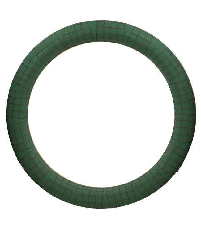 Steekschuim Basic Krans+hout d75cm ( x 2 )