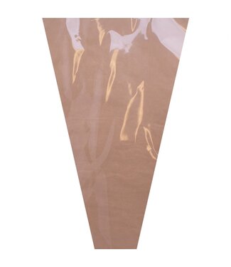 4A Housses brunes naturelles Pure Basics | Dimensions 60 x 35 x 10 centimètres | Par 50 pièces