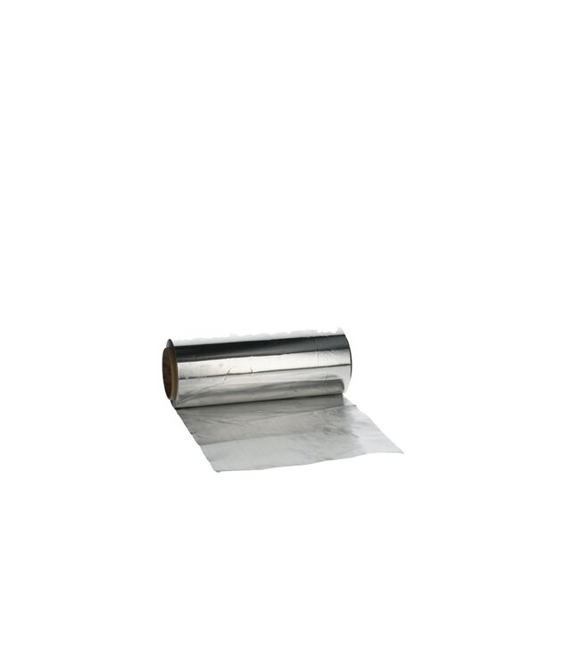 Silberfarbene Aluminiumfolie | Breite 15 Zentimeter | Länge 300 Meter | Pro Stück bestellbar