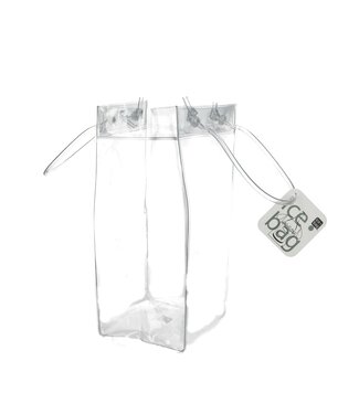 4A Sac isotherme transparent | Dimensions 11 x 25,5 centimètres | Par 6 pièces