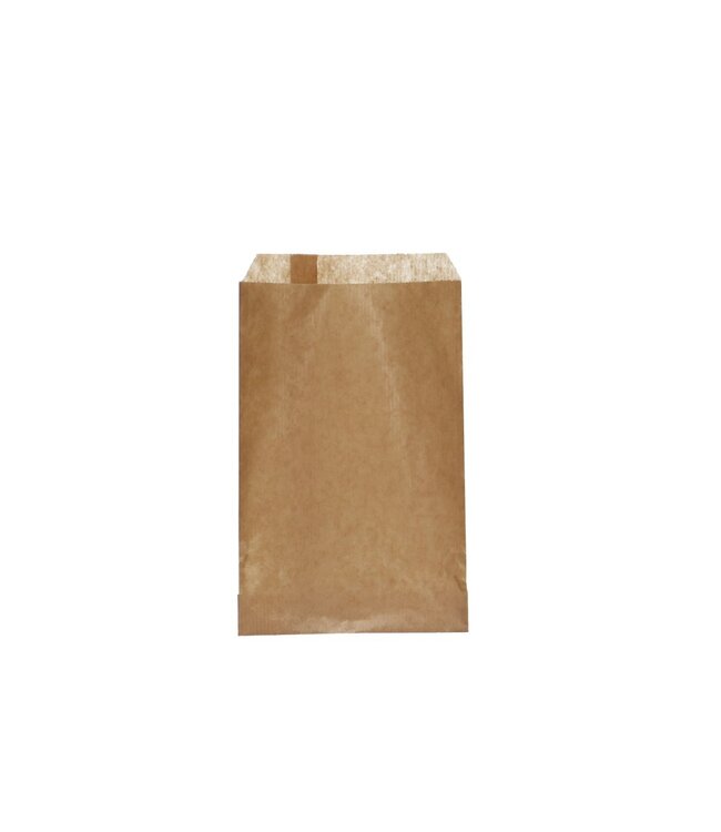 Sacs cadeaux marron | Dimensions 12 x 20 centimètres | À commander par 100 pièces