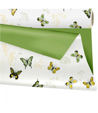 4A Folie Rol  80cm  25m Duo Mat Floraison ( x 1 )