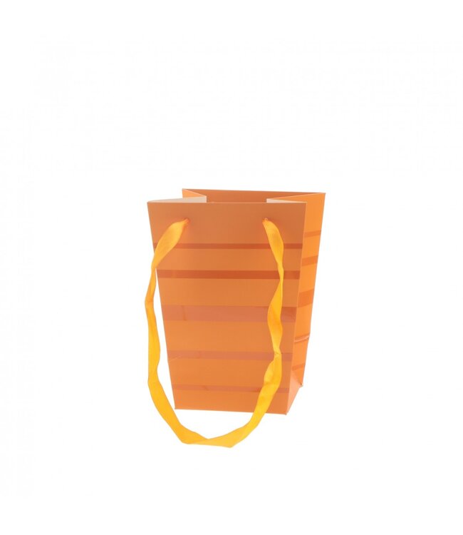 Sacs orange Ellen | Dimensions 15 x 11 x 20 centimètres | Commande par lot de 10 pièces