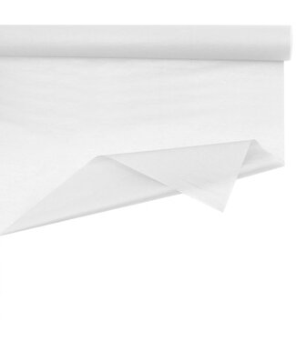 4A Papier Naturelle Blanc en rouleau de soie | Largeur 75 centimètres | Longueur 50 mètres | 28 grammes/m² | Par pièce