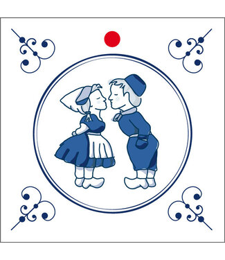 4A Labels Kaart 7 x 7 centimeterx20 Liefde | Per stuk