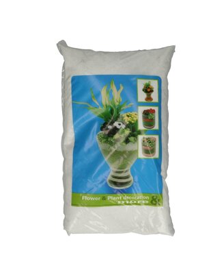 4A Sable décoratif Naturelle blanc en pot | Diamètre 0,5 millimètre | Poids 5 kilos | Par pièce