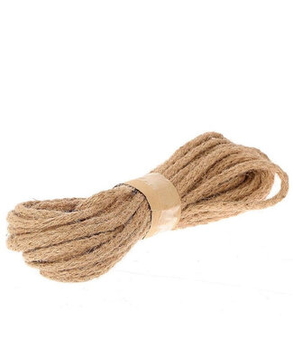 4A Draad Jute  4mm 7m ( x 1 )