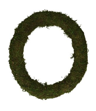 4A Natural moss wreath | Diameter 40 centimetres | Per 12 pieces
