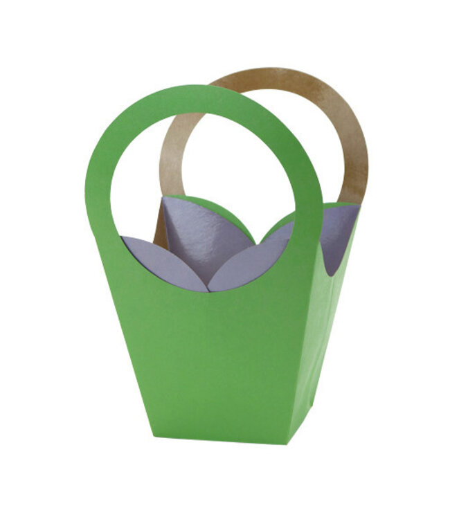 Green bags Ella | Size 7.5 x 13 x 20 centimetres | Available to order in sets of 10
