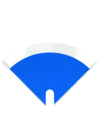 4A Mittelblaue Hüllen Moon Kraftoptik | Größe 30 x 30 Zentimeter | Pro 50 Stück