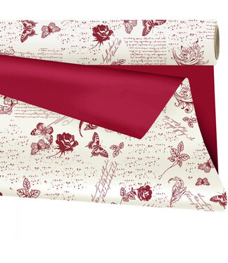 4A Folie Rol  80cm  25m Duo Mat Romance ( x 1 )