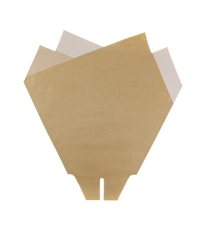 Natural Brown Magnolia Covers | Size 33 x 33 centimetres | Available to order per 50 pieces
