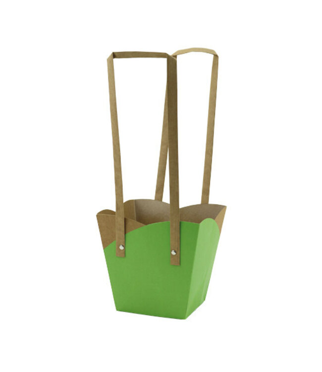 Sacs verts Rafaella | Dimensions 11,5 x 19 x 53 centimètres | Commande par lot de 20 pièces