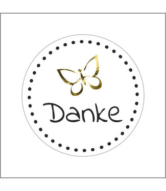 4A Labels Sticker 39mm x500 Danke ( x 1 )