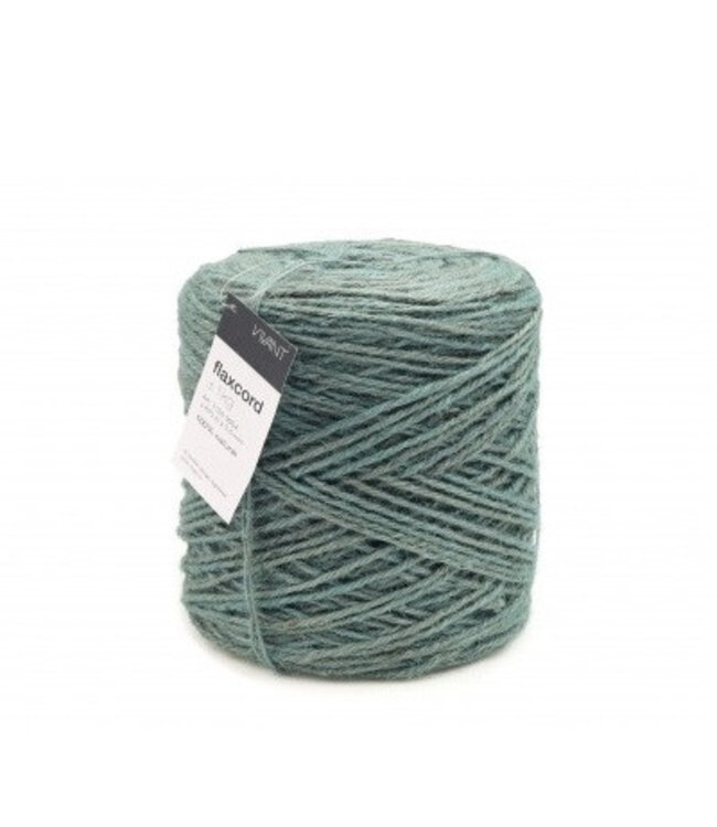 Turquoise flax thread | Diameter 3.5 millimetres | Weight 1 kilogram | Available to order individually