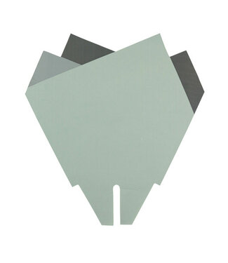4A Grey Covers Magnolia | Size 33 x 33 centimetres | Per 50 pieces