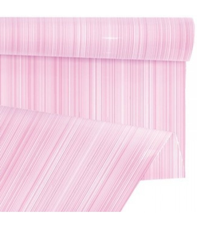 Lilac-coloured foil on roll striped Ritmic | Width 80 centimetres | Length 40 metres | Available to order per piece