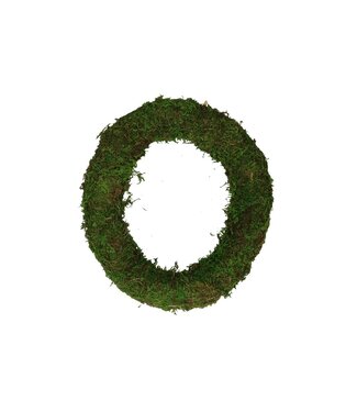 4A Krans | Diameter 25 centimeter  Mos | Per 12 stuks