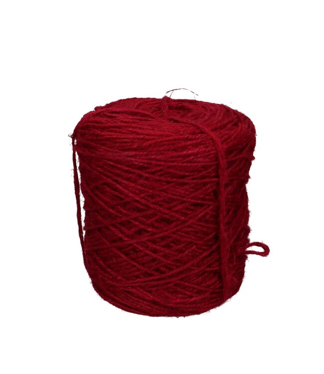 Fil de lin fuchsia | Diamètre 3,5 millimètres | Poids 1 kilo | À l'unité