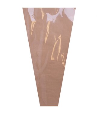 4A Housses brunes naturelles Pure Basics | Dimensions 60 x 30 x 10 centimètres | Par 50 pièces
