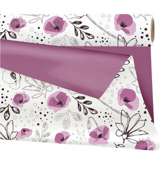 4A Folie Rol  80cm  25m Duo Mat Lilou ( x 1 )