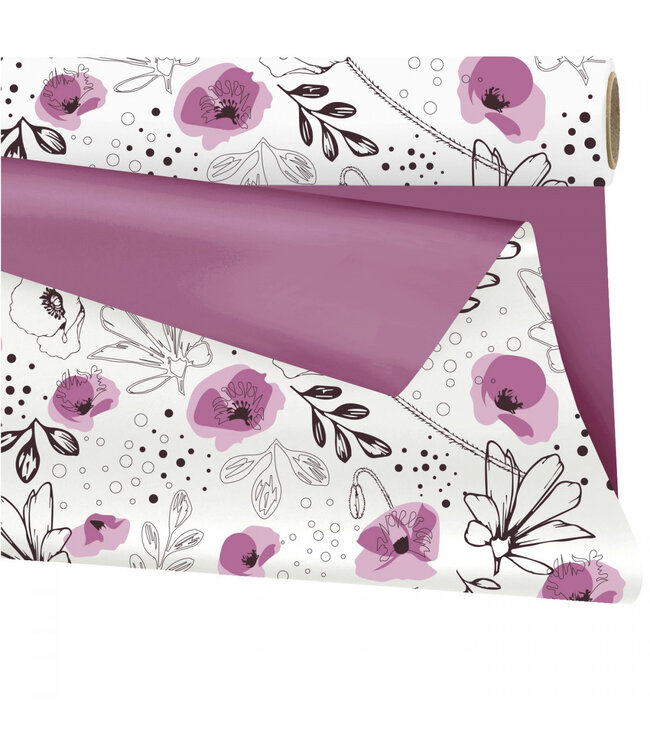Folie Rol  80cm  25m Duo Mat Lilou ( x 1 )