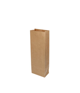 4A Brown gift bags | Size 10 x 5.5 x 28.5 centimetres | Per 100 pieces