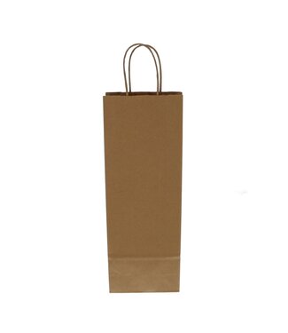 4A Sacs cadeaux pour vin | Dimensions 8 x 14 x 39 centimètres | Par 50 pièces