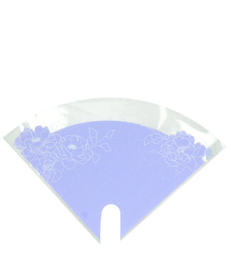 4A Lilac Tissue Paper Moon Kraft Look Flowers | Size 30 x 30 centimetres | Per 50 pieces