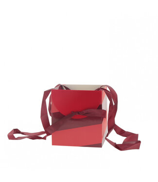 4A Sacs rouges Muse | Dimensions 16 x 16 x 18 centimètres | Par 10 pièces