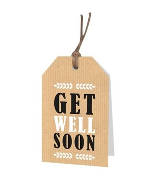 4A Étiquettes Displ.Card GB Well 5*8cm x12 | Par pièce
