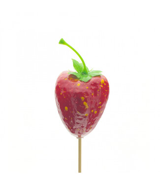 4A Bijsteker 50cm Aardbei 5cm ( x 25 )