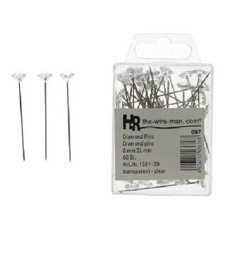 4A Spelden Diamant/pin d08*51mm x60 ( x 1 )