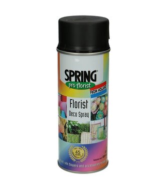 4A Decoratie Decospray 400ml Soft Black ( x 1 )