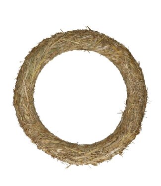 4A Krans d40cm Stro | Per 10 stuks