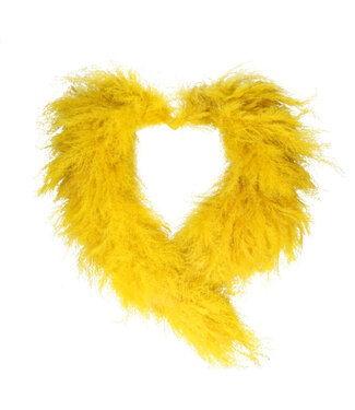 4A Yellow wreath heart Lao Gras | Diameter 40 centimetres | Per piece