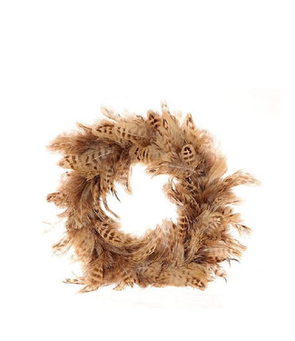 4A Couronne de plumes de faucon | Diamètre 25 centimètres | Par pièce
