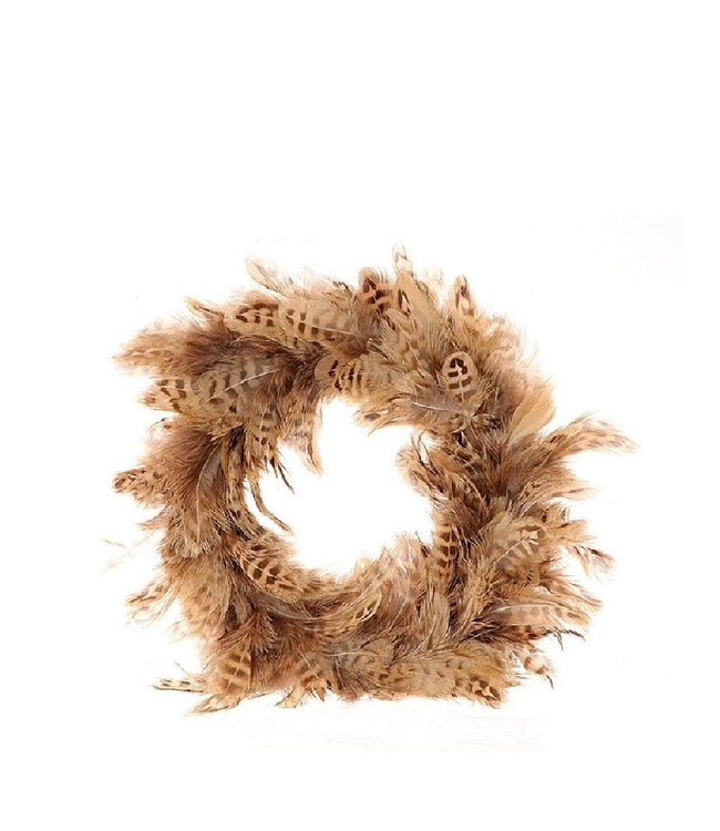 Hawk feather wreath | Diameter 25 centimetres | Available to order individually