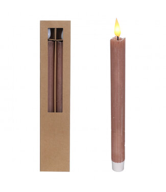 4A Kaars LED Pencil d2.1*25cm x2 ex.AAA ( x 1 )