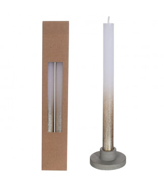 4A Kaars Gold spray d2.1*25cm x2 ( x 1 )